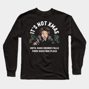 Hans Gruber Christmas Long Sleeve T-Shirt